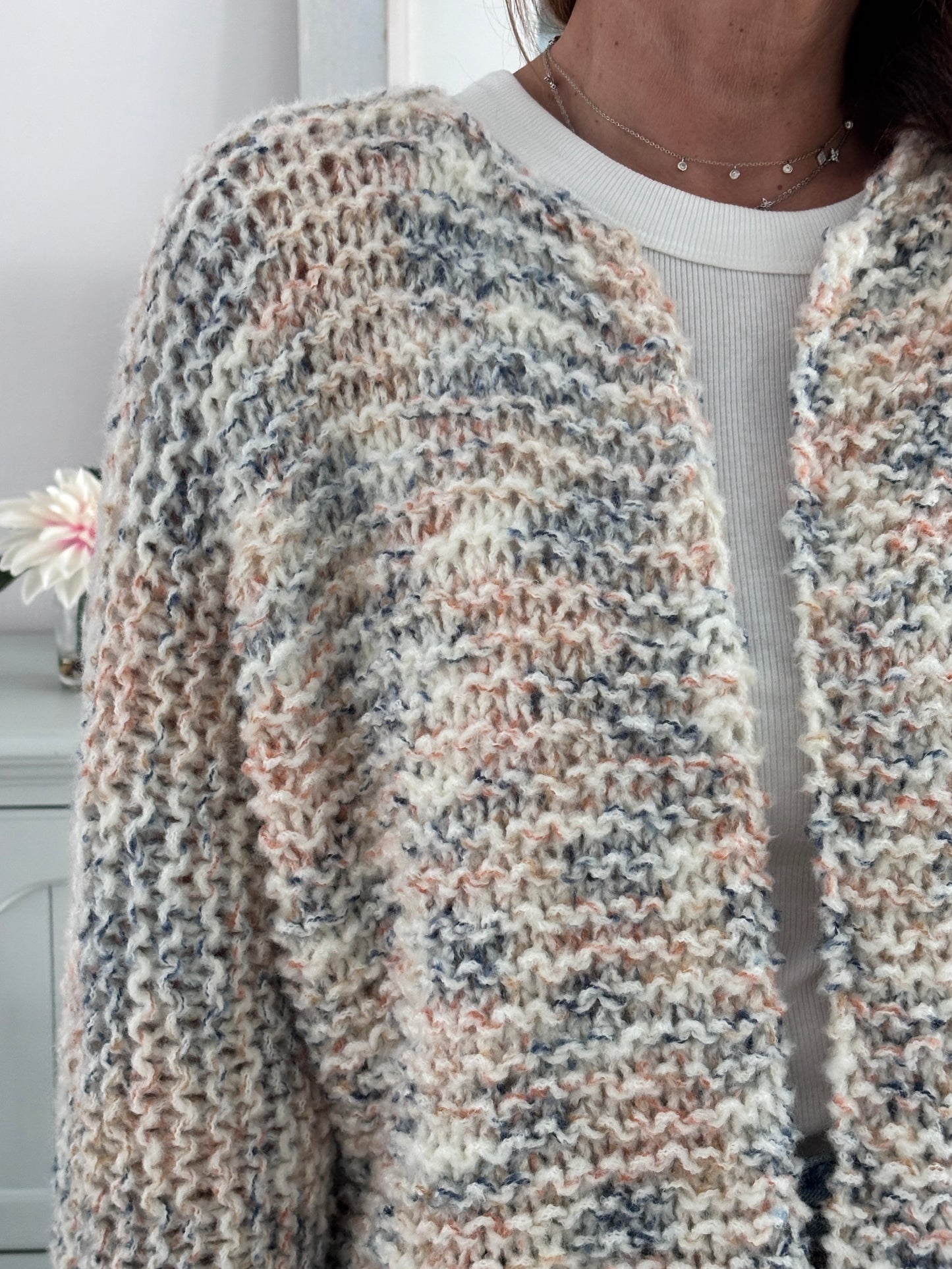 Cardigan Isabel jaspeado