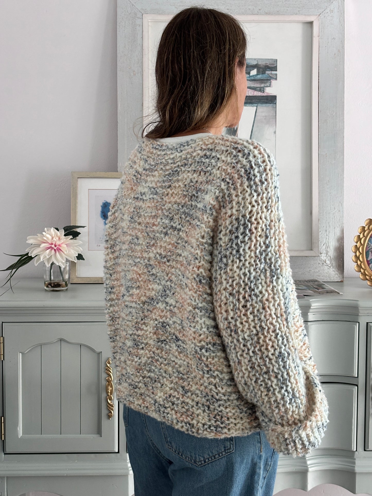 Cardigan Isabel jaspeado