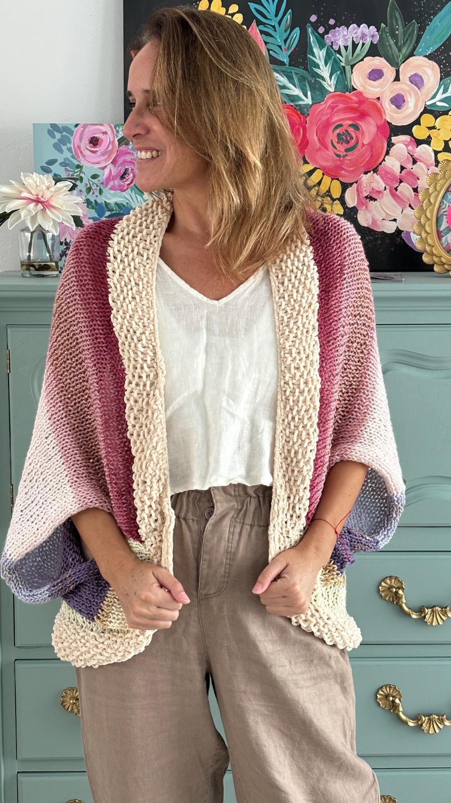 Cardigan Duo Knitting Kit