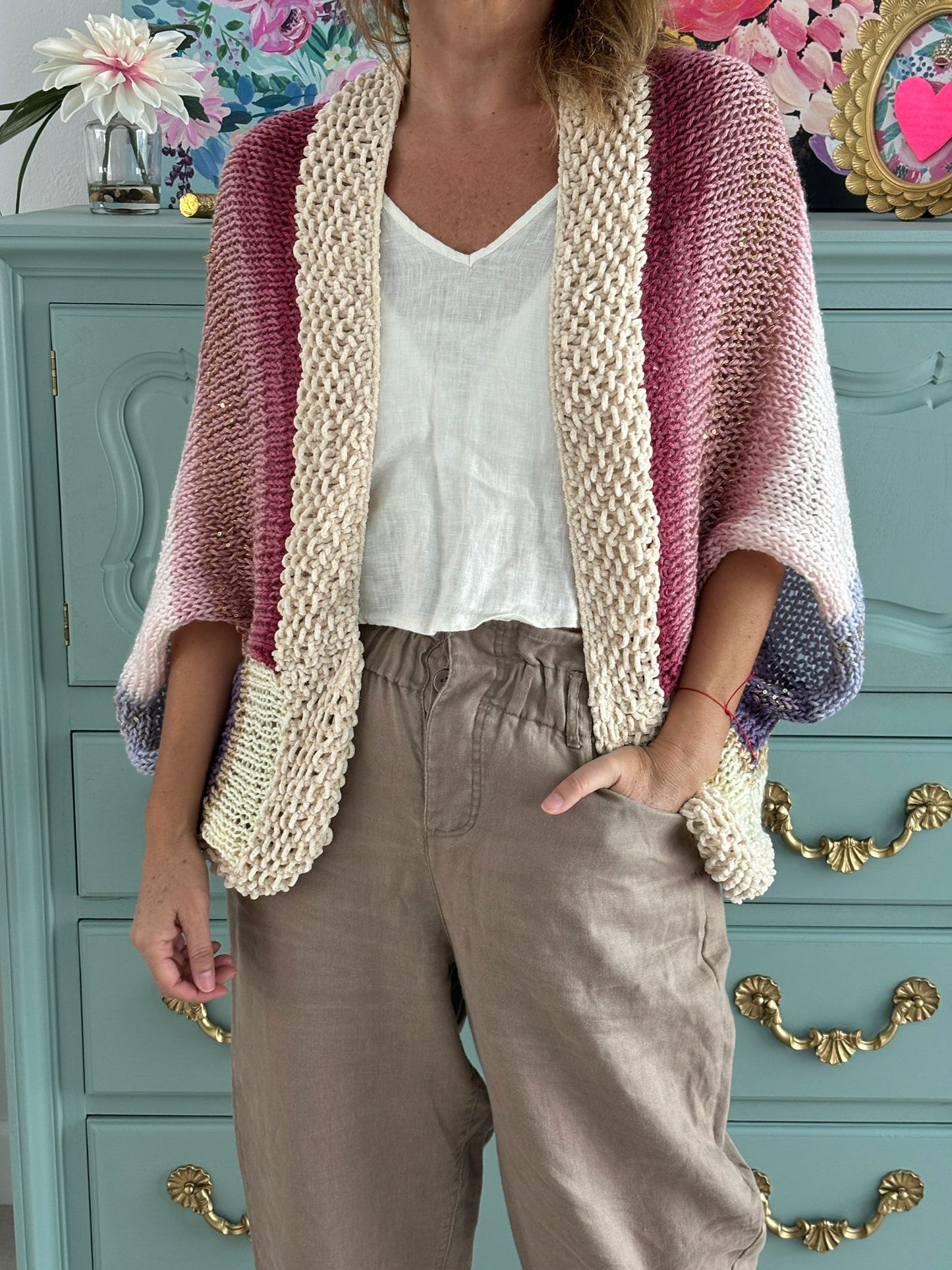 Cardigan Duo Knitting Kit
