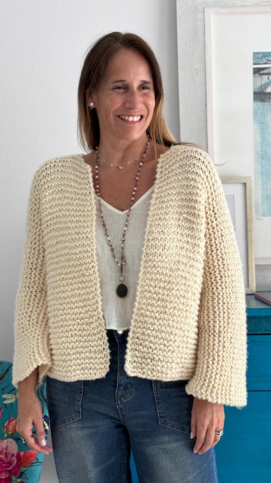 Patrón Cardigan Isabel