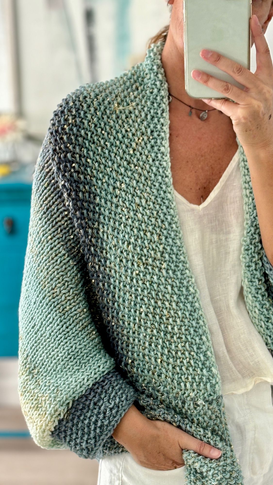 DIY Loreto Cardigan Knitting KIT