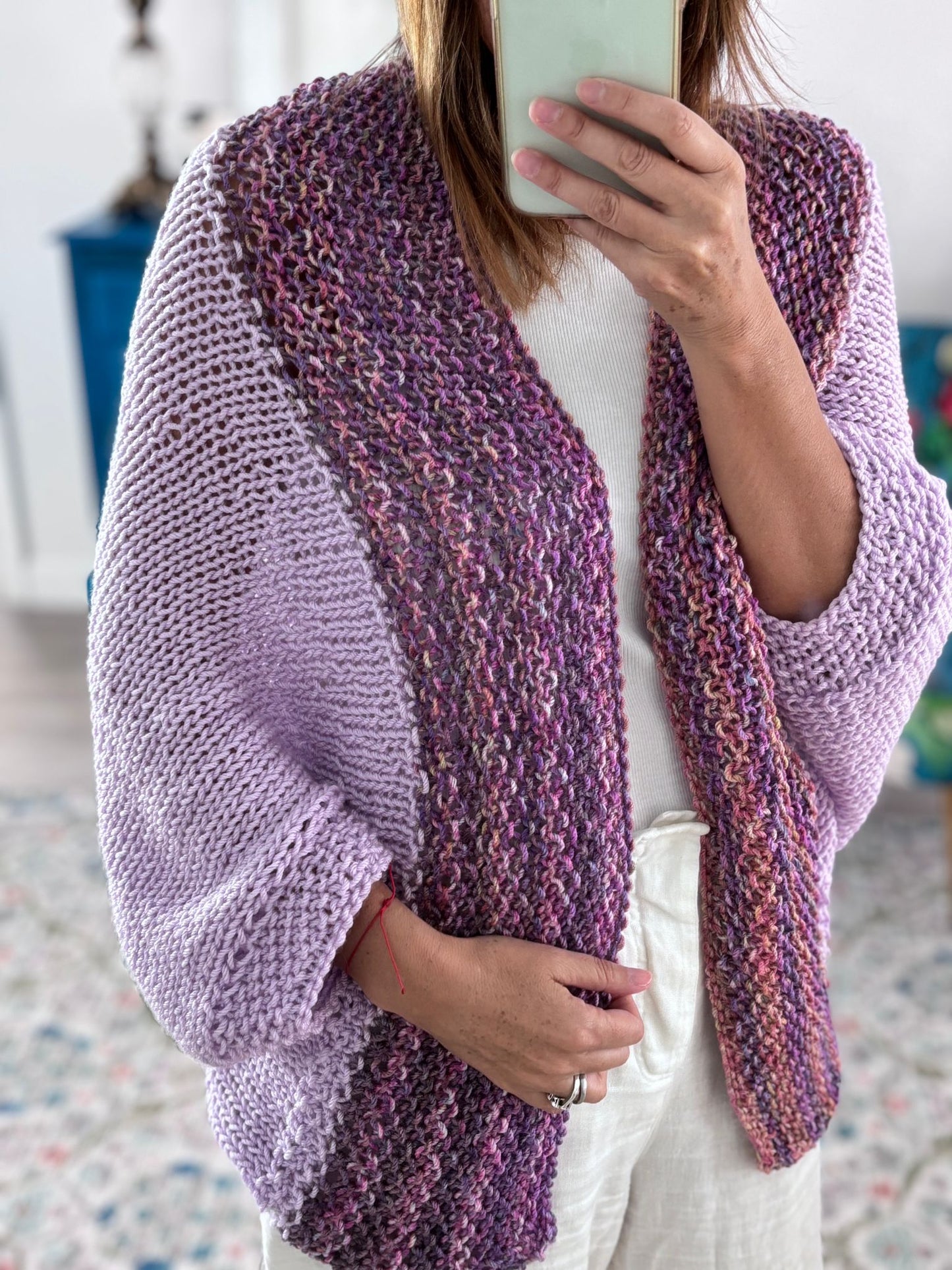 Cardigan Loreto Lila