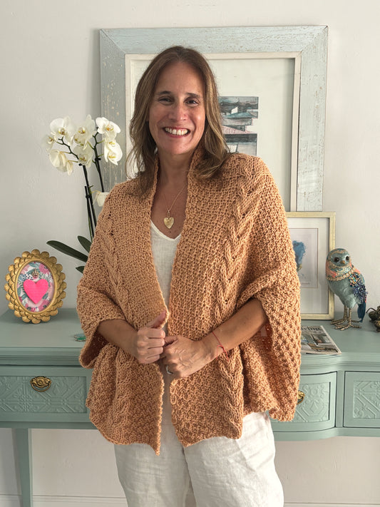 Tapado Andrea caramelo