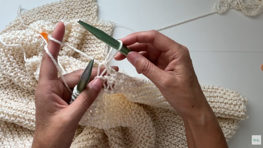 Cerrando con punto suelto