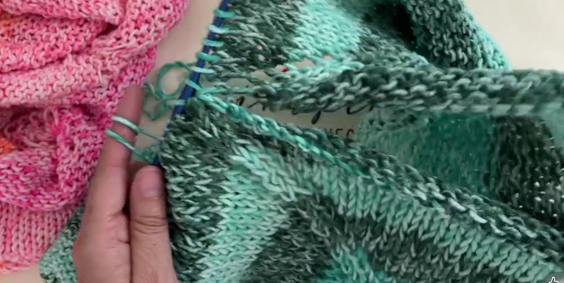 Como cerrar la manga y unir la espalda con el delantero. Sin costuras