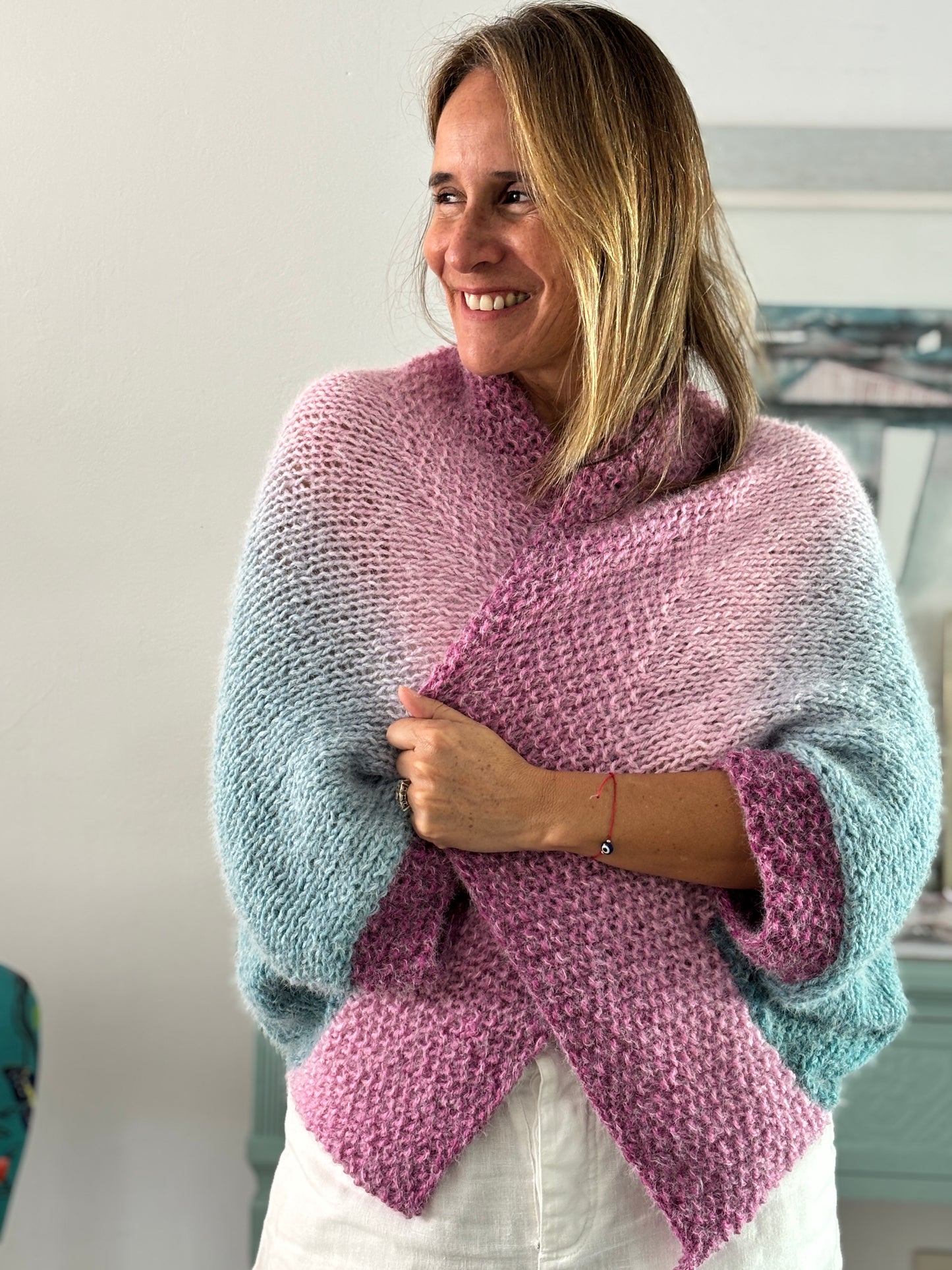 Cardigan Loreto Calipso Magenta