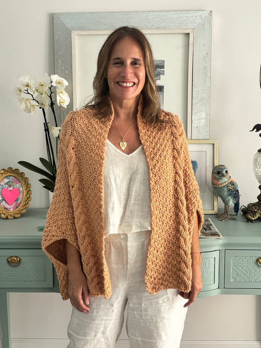 Tapado Andrea caramelo