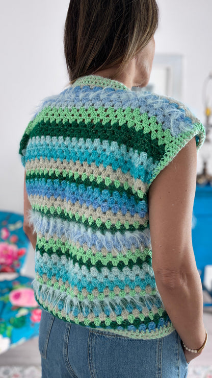 Bolero crochet único