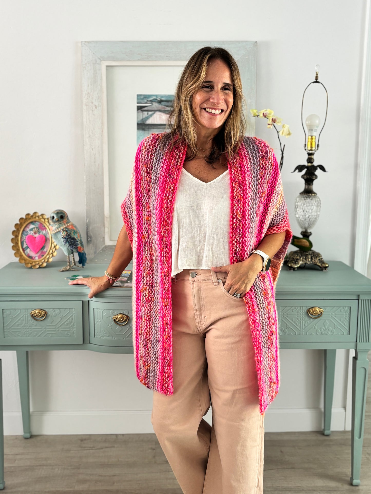 Tapado Carla Fucsia Dreams