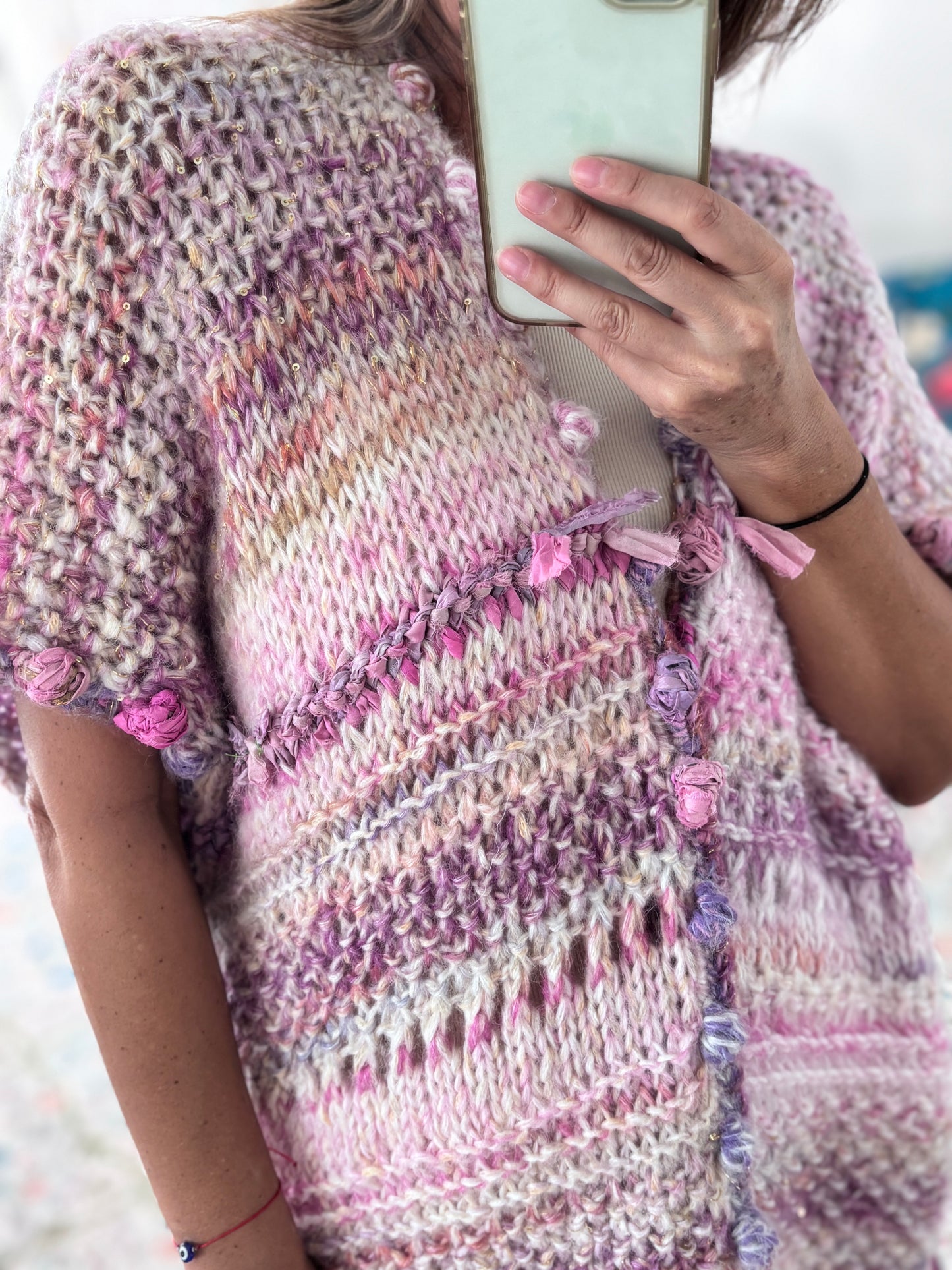 Tapado Largo Magenta