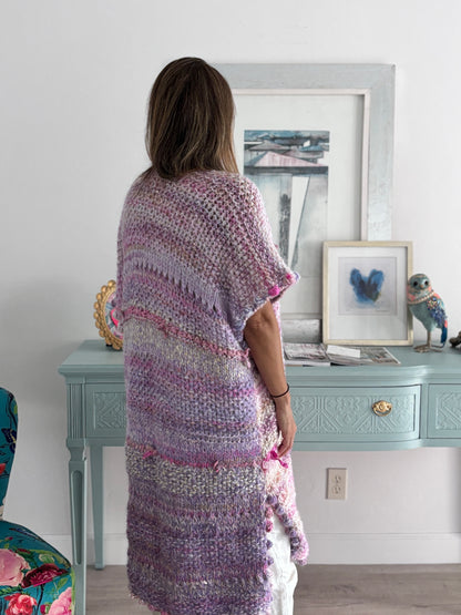 Tapado Largo Magenta