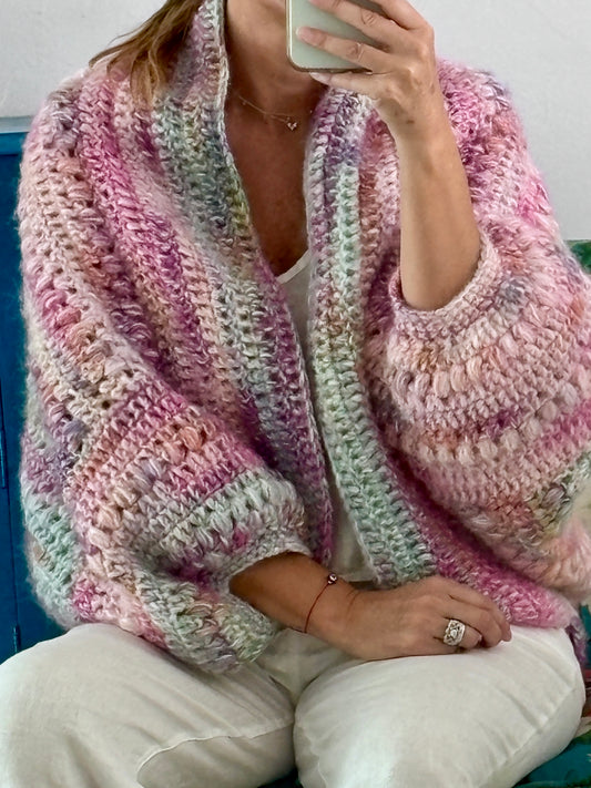 Cardigan Inés, lila