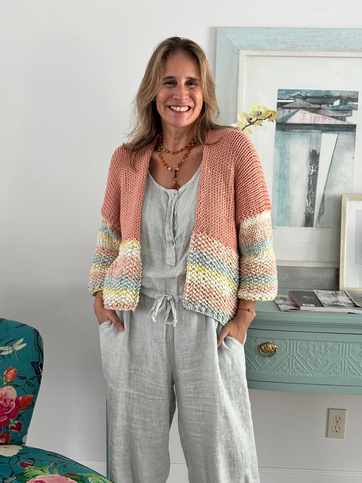 Cardigan Ana Coral