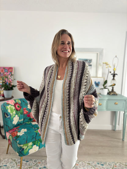 Cardigan Inés Toupe Multicolor