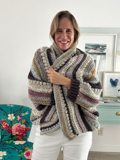 Cardigan Inés Toupe Multicolor