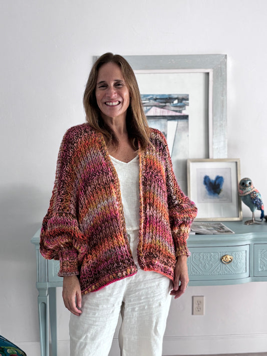 Cardigan Atardecer