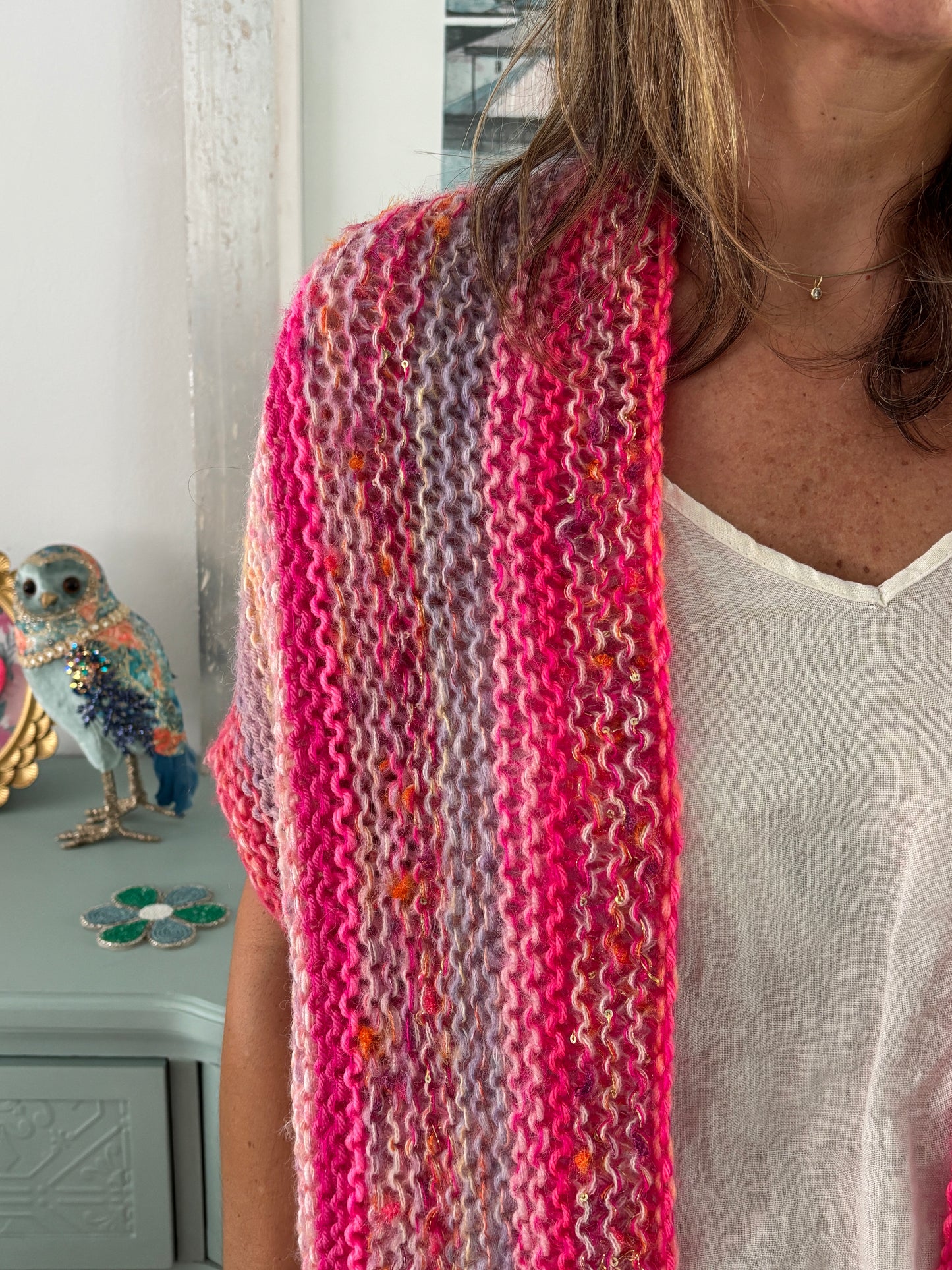 Tapado Carla Fucsia Dreams