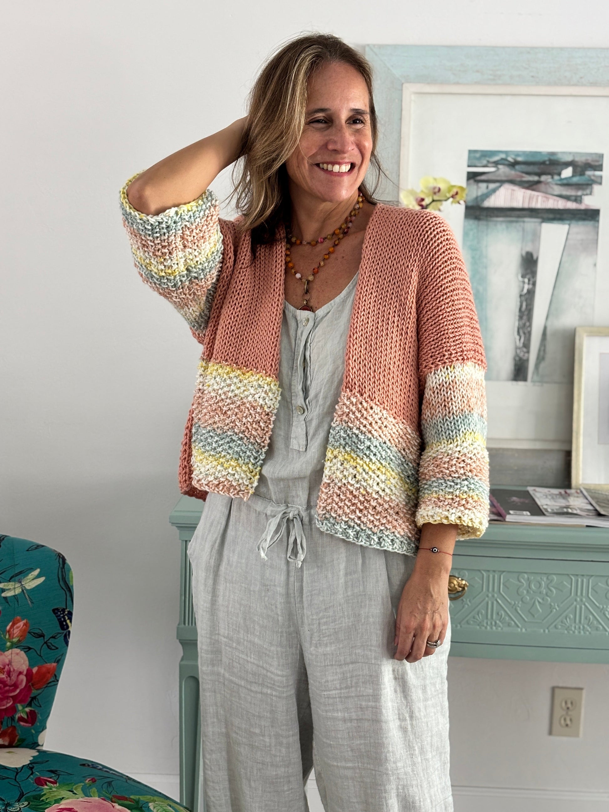 Cardigan Ana Coral