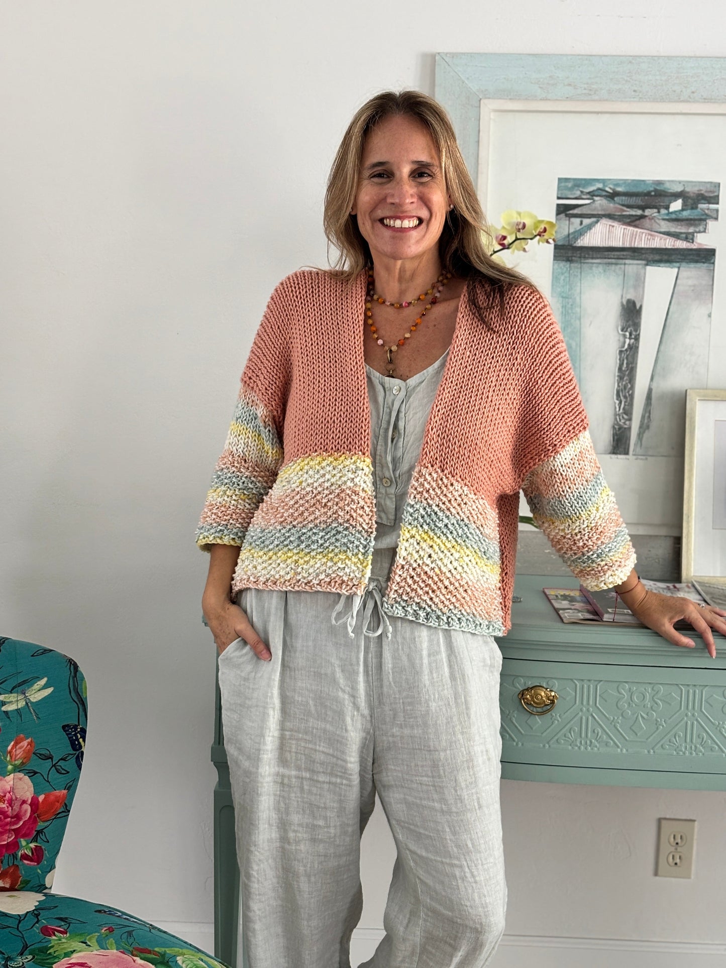 Cardigan Ana Coral