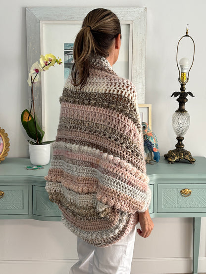 Cardigan Inés Rosa/Arena