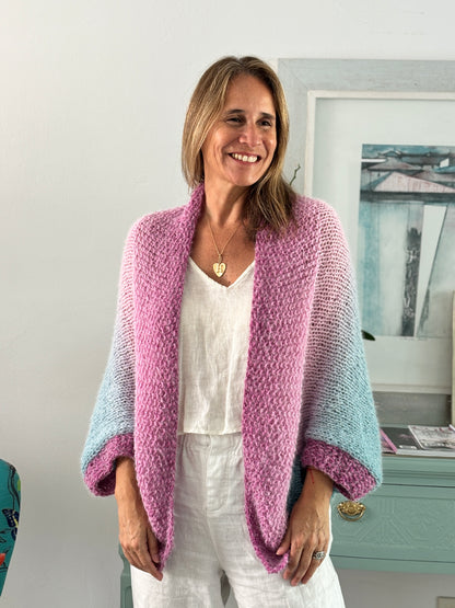 Cardigan Loreto Calipso Magenta
