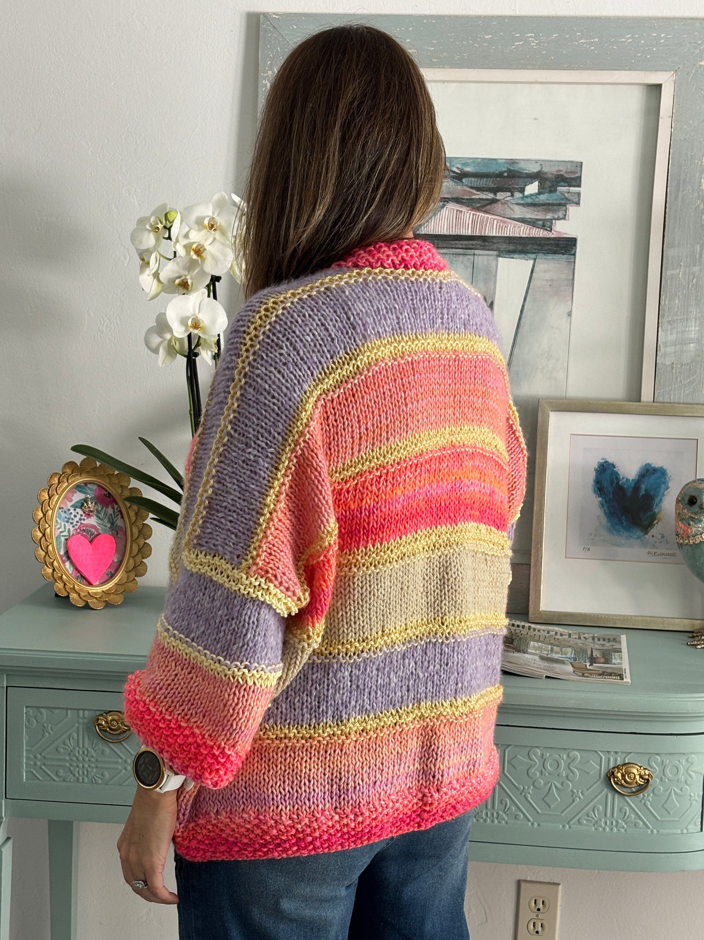 Cardigan Capri multicolor