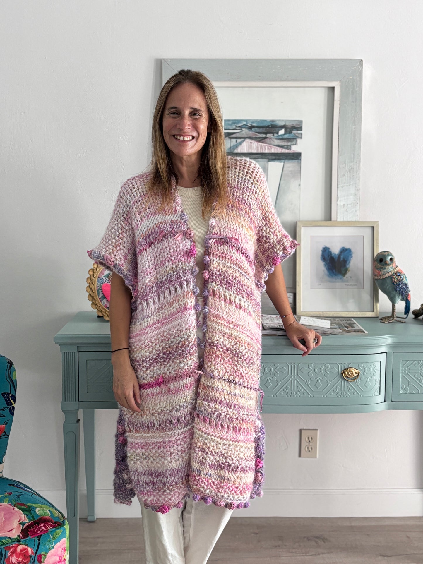 Tapado Largo Magenta