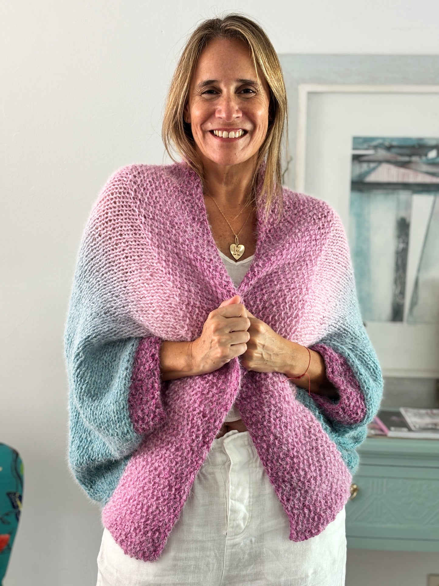 Cardigan Loreto Calipso Magenta