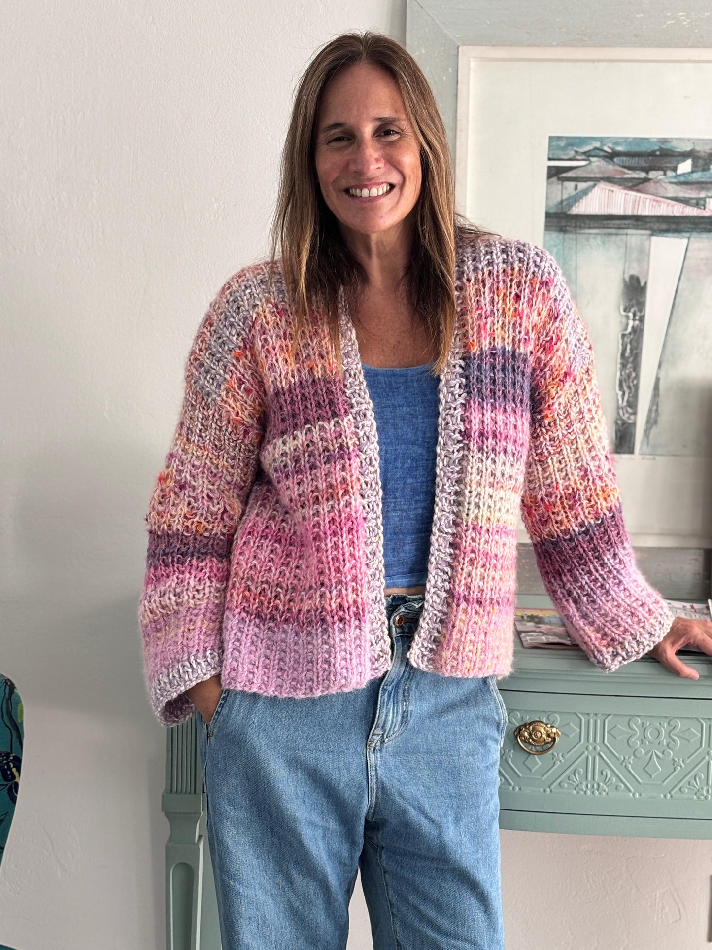 Patrón Cardigan Roma