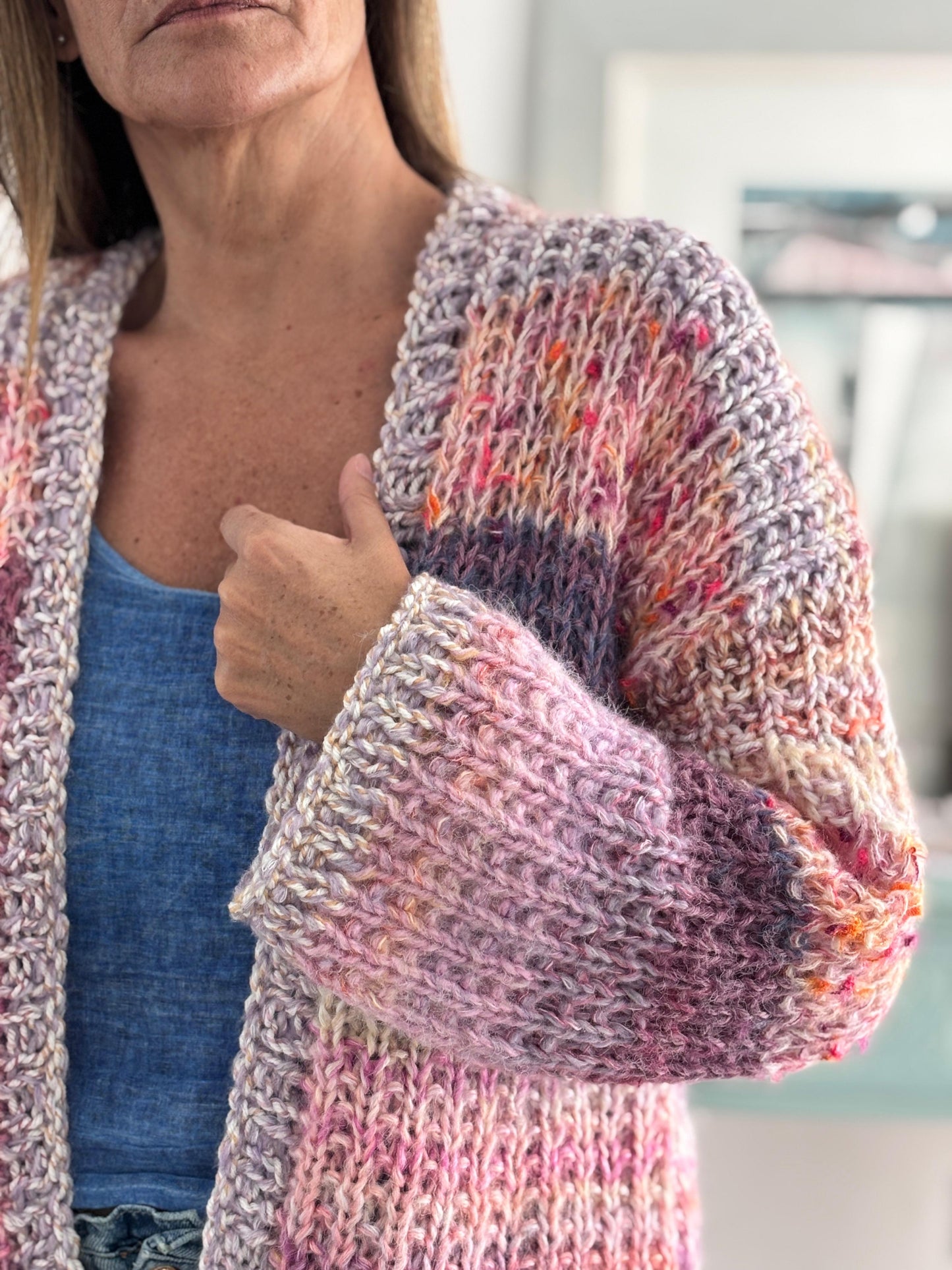 Patrón Cardigan Roma