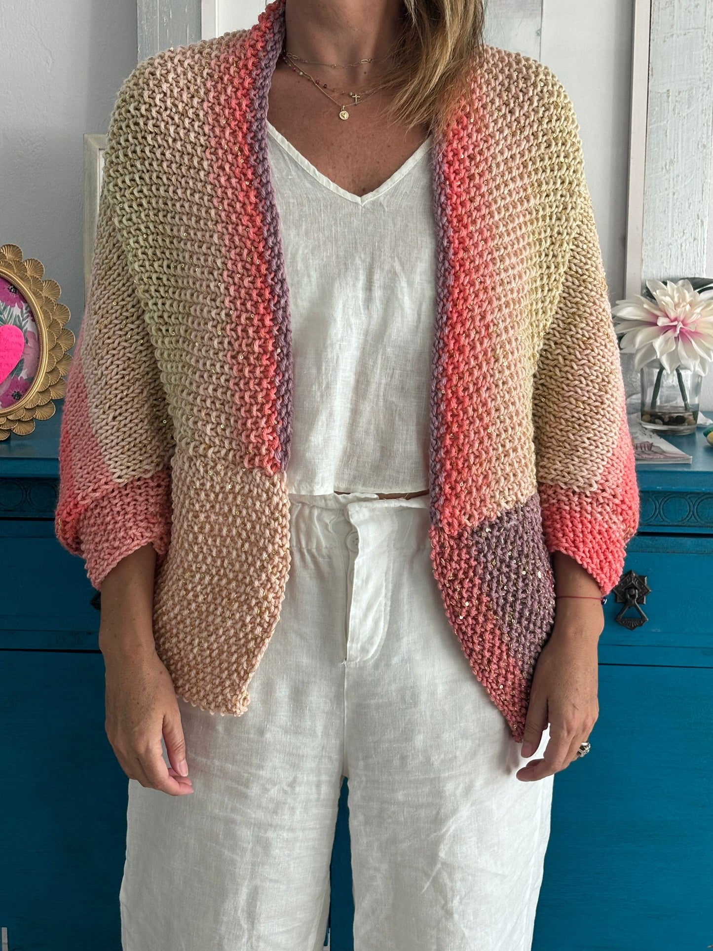 DIY Loreto Cardigan Knitting KIT