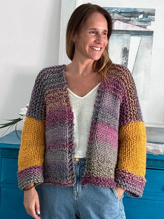 Sara Oversized Cardigan Knitting Pattern | PDF | Inspirada – Inspirada ...