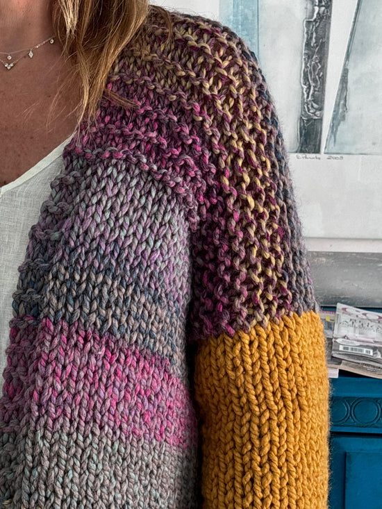 Sara Oversized Cardigan Knitting Pattern | PDF | Inspirada – Inspirada ...