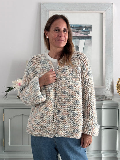 Cardigan Isabel jaspeado