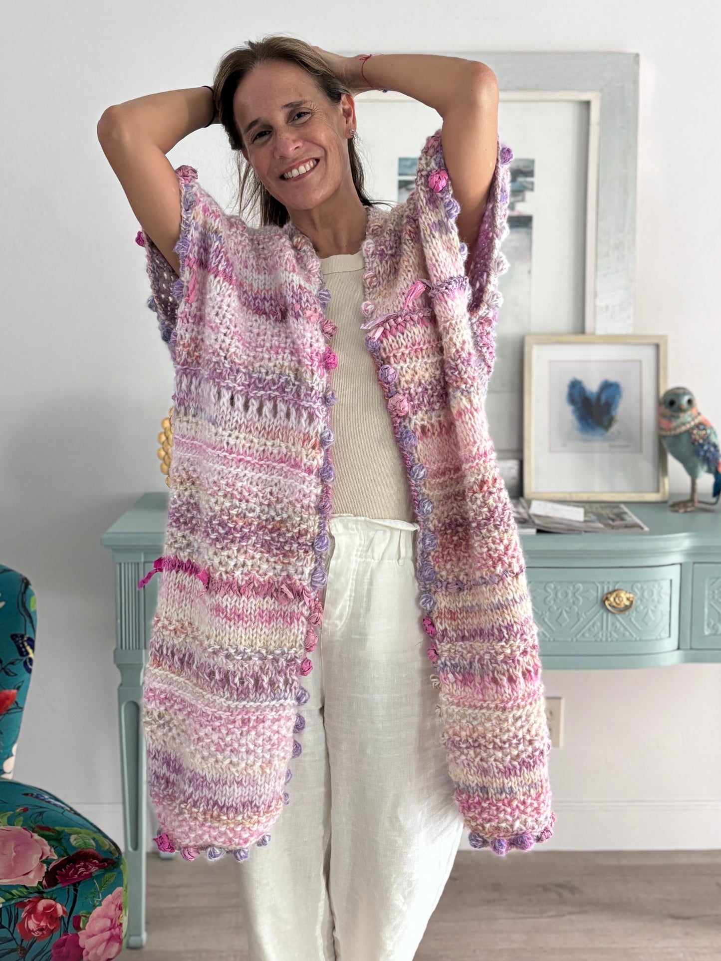 Tapado Largo Magenta