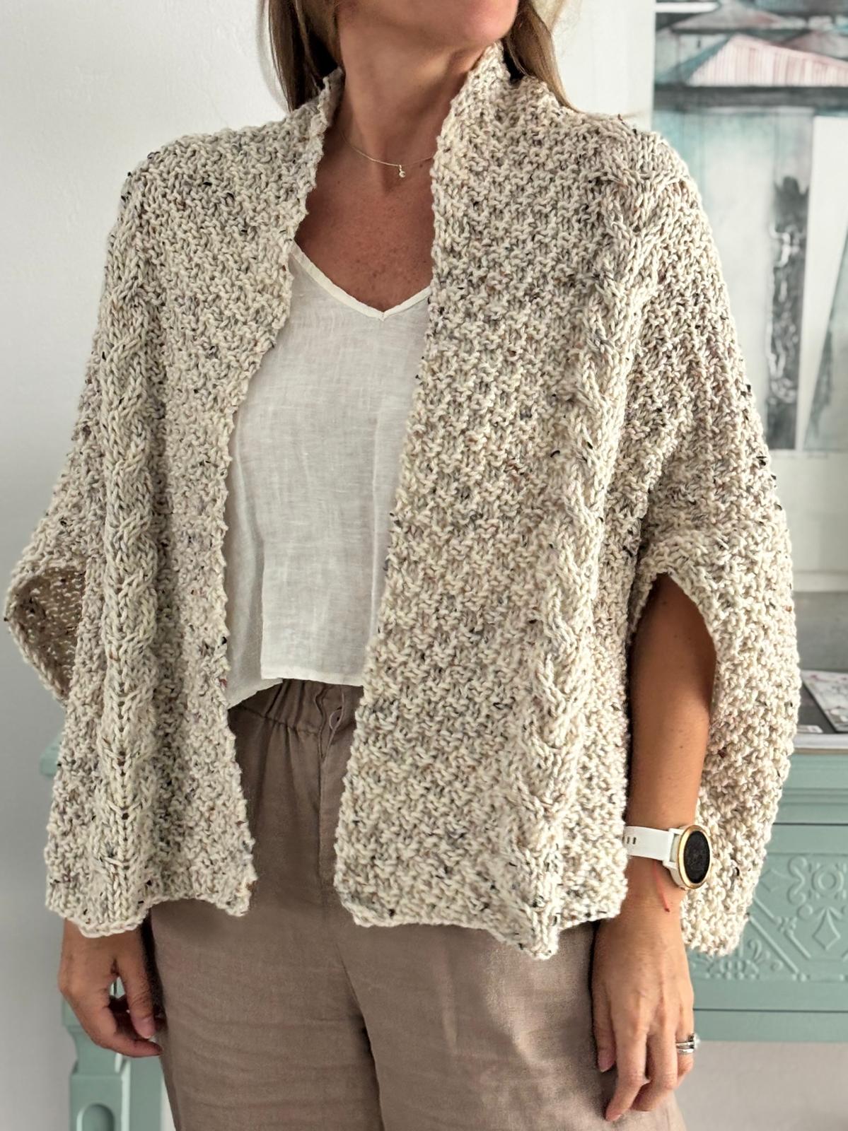 Andrea Coat Knitting Pattern