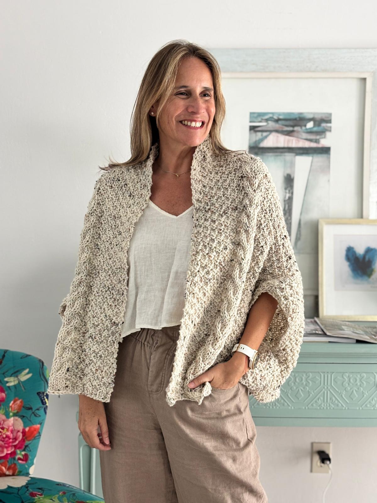 Andrea Coat Knitting Pattern